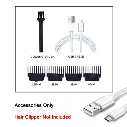 T9 Electric Hair Clipper for Men Professional Rechargeable Hair Cutting Machine Barber Shaver Haircut Remover Trimmer