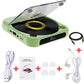 Bluetooth-Compatible CD Player LCD Screen Car CD Player A-B Repeat 1200 MAh Battery Friend Family Student portable dvd player