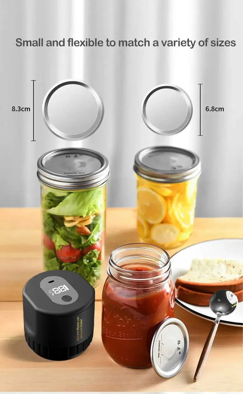 SealMaster Pro Kit Electric Mason Jar Vacuum Sealer Kit - ElectronAge