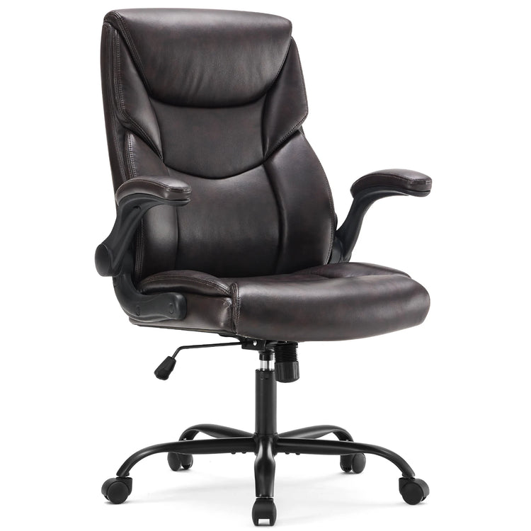 JHK Ergonomic PU Leather Padded Armrest - ElectronAge