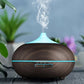 Ultrasonic Aromatherapy Diffuser with 6 Essential Oils, Remote Control Cool Mist Humidifier, 18.6oz Capacity, with Auto Shut-Off