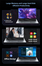 15.6" Slim Gaming Laptop Intel N95 GTX1060 Keyboard Backlight Portable Laptops notbook computer pc Windows 11 cheap price deals
