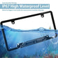 American License Plate Black Frame Car Camera Hd Infrared Night Vision Beautiful Frame Rear View Reversing Camera