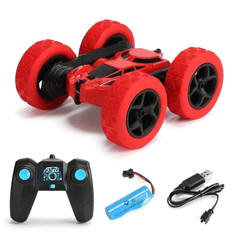 RC Stunt Car Children Double Sided - ElectronAge