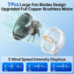 7200mAh outdoor portable silent remote control desktop vertical automatic shaking fan aluminum alloy telescopic timed home fan
