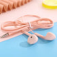 U19 Sport Wired Earphones Super Bass 3.5mm Headphones With Built-in Mic Hands Noise Canceling Earbuds Music Headset Hearing Aids