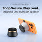 Vention Magnetic Portable Bluetooth Speaker IPX6 Waterproof Mini Shower Speaker Enhanced Bass TWS Stereo Outdoor Speaker Holder
