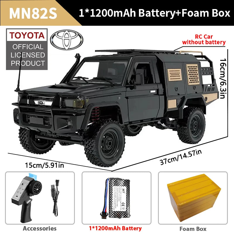 MN MODEL ZWN MN82 MN82S LC79 1/12 Full Scale RC Pickup Short Truck - ElectronAge