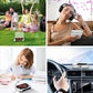 Bluetooth-Compatible CD Player LCD Screen Car CD Player A-B Repeat 1200 MAh Battery Friend Family Student portable dvd player