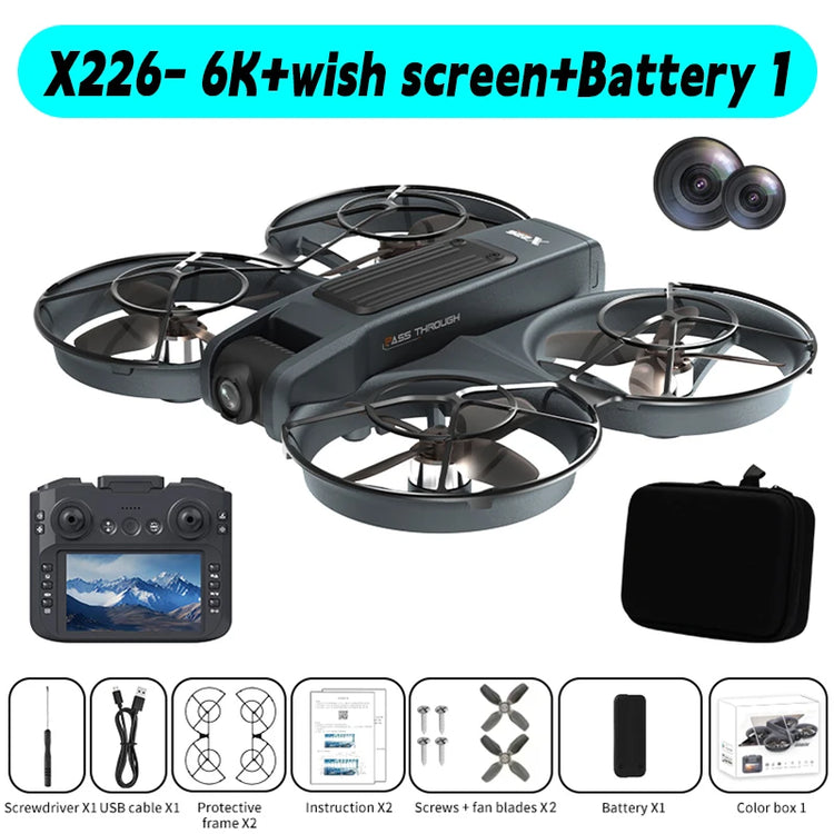 Lenovo X226 VR FPV 8K GPS Drone 4K HD Camera - ElectronAge