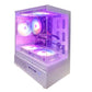Aotesier Gaming PC With AMD A8-7680 Processor/16 GB RAM/512G SSD/Windows 11 Home with AMD Radeon R7 Graphics white pc gamer - ElectronAge