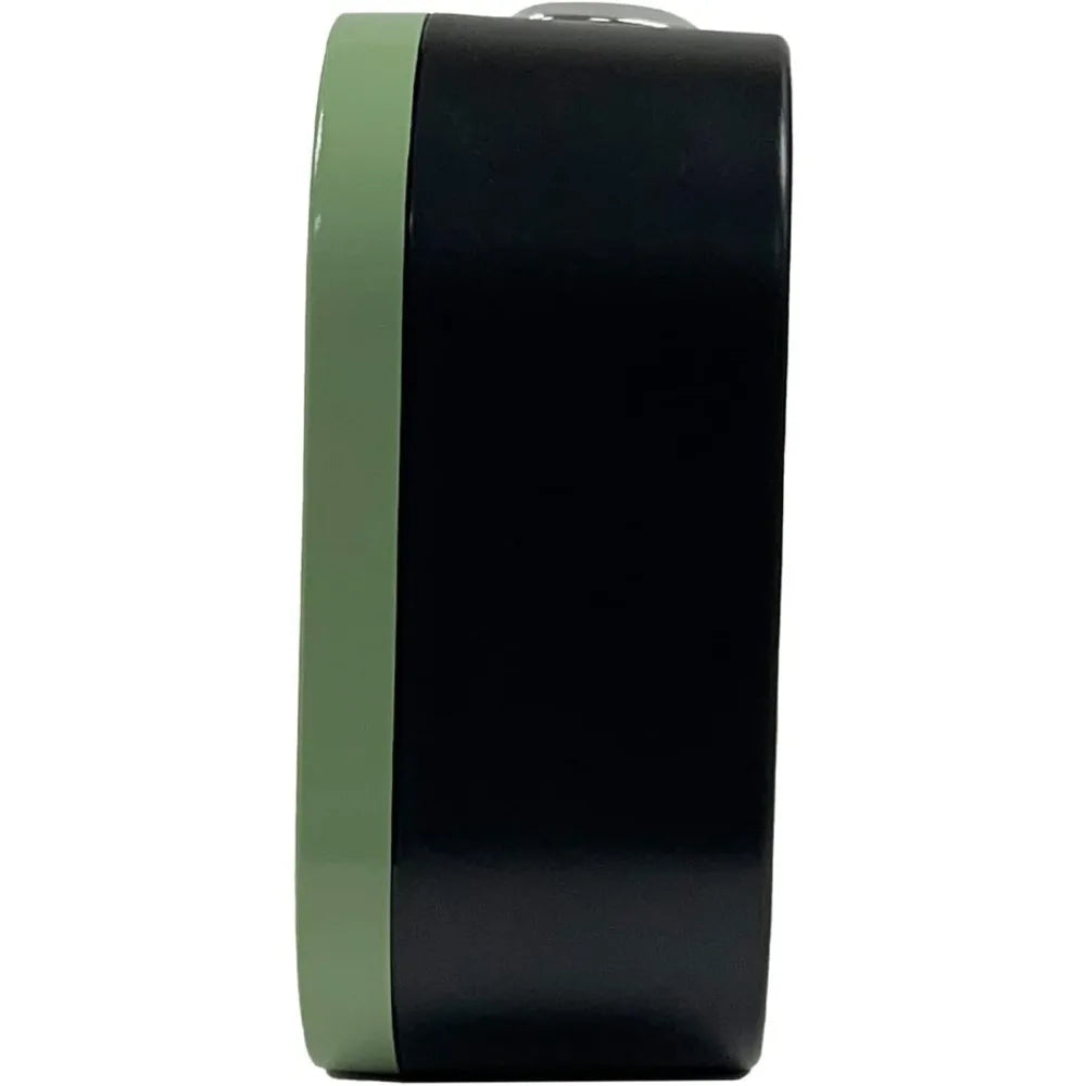 Metallic Green Bedroom Alarm Clock - ElectronAge