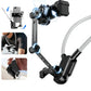 Universal Neck Mount Phone Camera Holder,Magnetic And Clip Compatible With IPhone Samsung 360 Rotation Hands-Free For Video Live