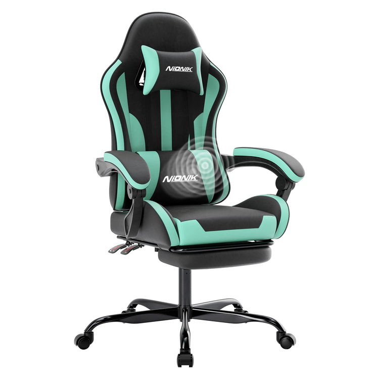 Gaming chair with Massage Ergonomic - ElectronAge