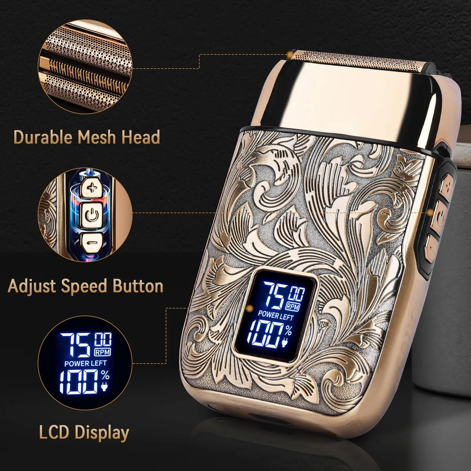 Ufree Close Shaver Electric Foil Shavers for Men - ElectronAge