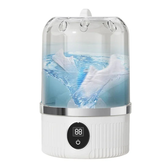 kbxstart Portable Mini Washing Machine USB Rechargeable - ElectronAge