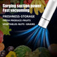 5 Vacuum Sealer Bags + 1 Electric Vacuum Sealer + 1 Clip, Reusable Durable Food Storage Bags, Clear Food Grade Storage Bags