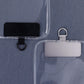 4/1PCS Ultra Thin Stainless Steel Phone Tether Tab Universal Cellphones Lanyard Patch Gasket Hang Rope Straps Metal Card Clip