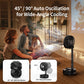 Socool 20000mAh Portable Folding Fan 8 Speeds Wind & Auto Oscillation Rechargeable Floor Standing Desk Fan with Remote for Home