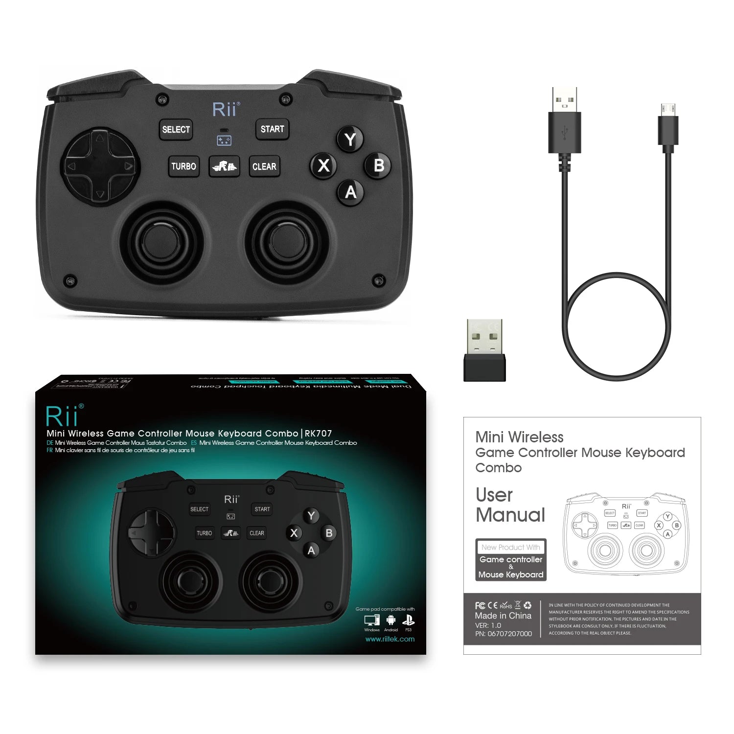 Rii RK707 Mini Keyboard - ElectronAge