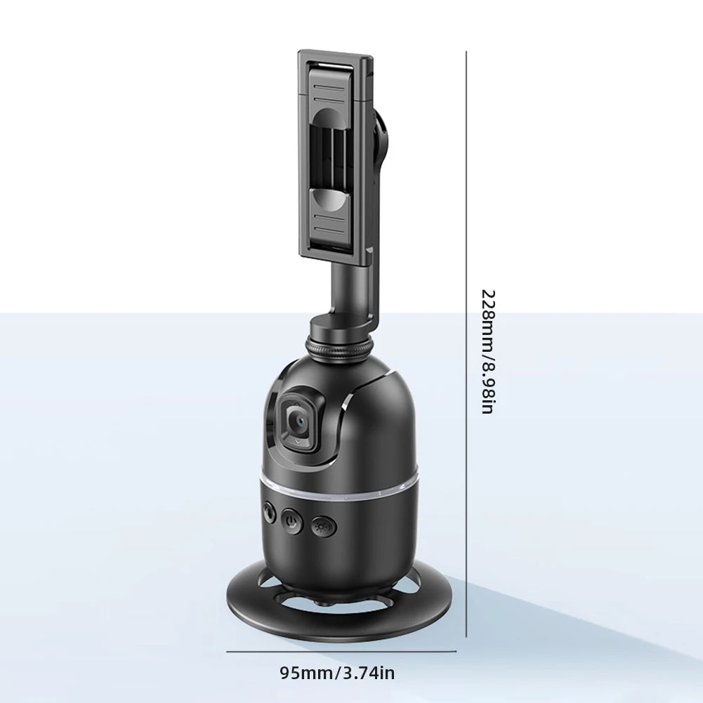 ALLOYSEED Auto Face Tracking Tripod 360° Rotation Auto Tracking Phone Holder - ElectronAge