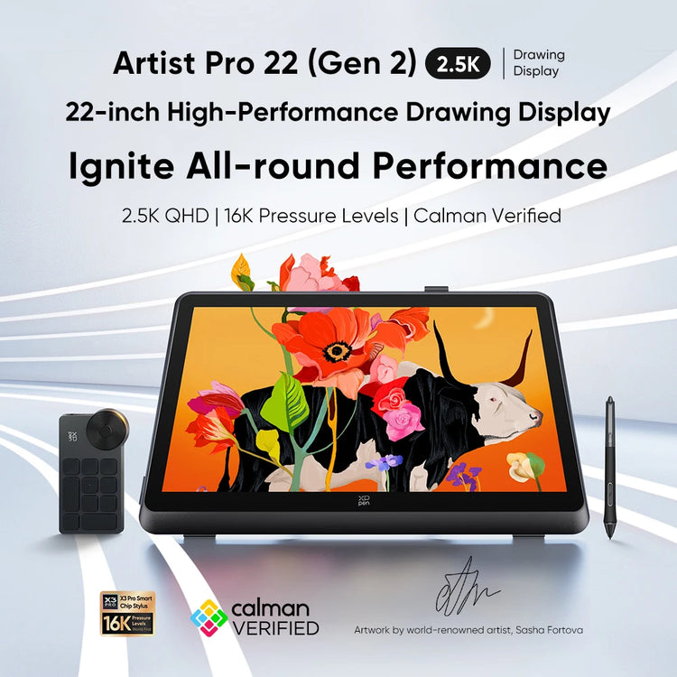 XPPen Artist Pro 22 (Gen 2) Graphics Tablet - ElectronAge