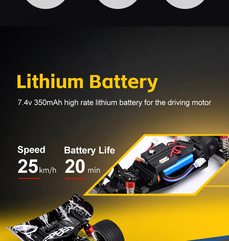 WLtoys 244016 High Speed Remote Control Car - ElectronAge
