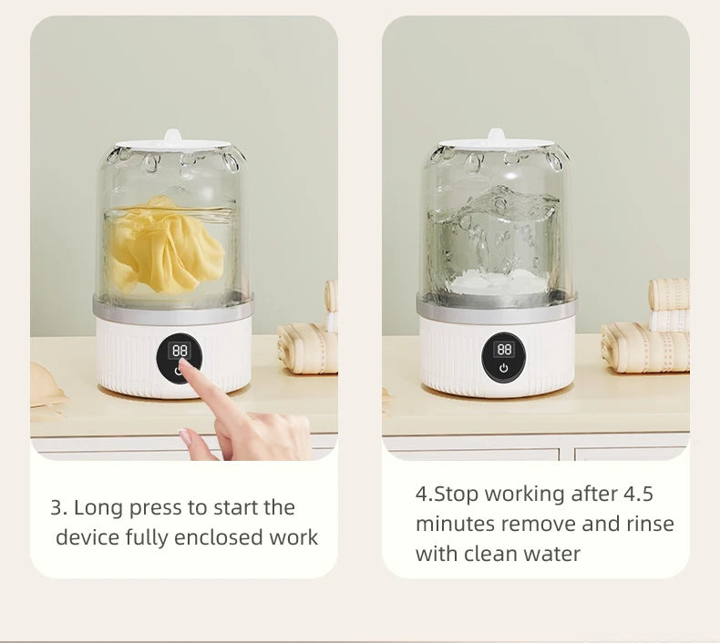 Mini Household Electric Washing Cup - ElectronAge