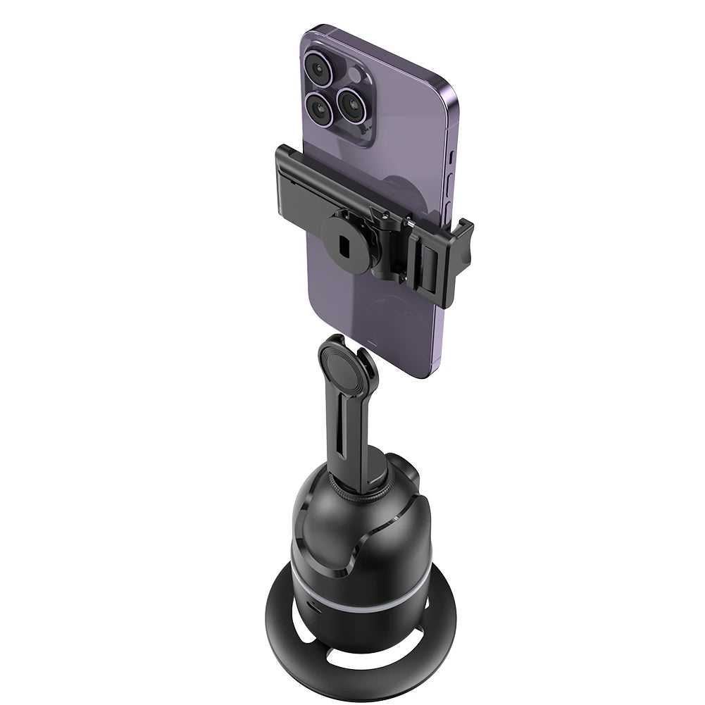 ALLOYSEED Auto Face Tracking Tripod 360° Rotation Auto Tracking Phone Holder - ElectronAge
