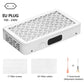 Professional Turbo Nail Dust Collector Two Hands Brushless Vacuum Cleaner Manicure Nail Tools Powerful Nail Fan Reusable Filter