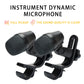 NILUNWEI E904 Military Drum Heart-Shaped Dynamic Microphone - ElectronAge