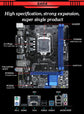 SOYO H81M Gaming Motherboard Dual Channel DDR3 M.2 NVME PCIEx16 HDMI VGA Interface LGA 1150 Supports Intel Core 4th Gen CPU