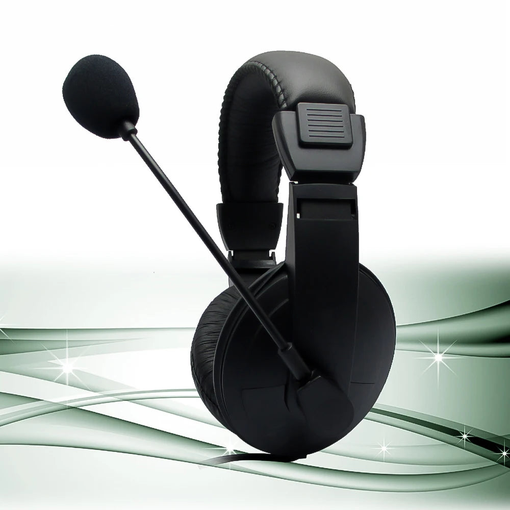 kebidumei 3.5mm Wired Headsets Operator Headphones - ElectronAge