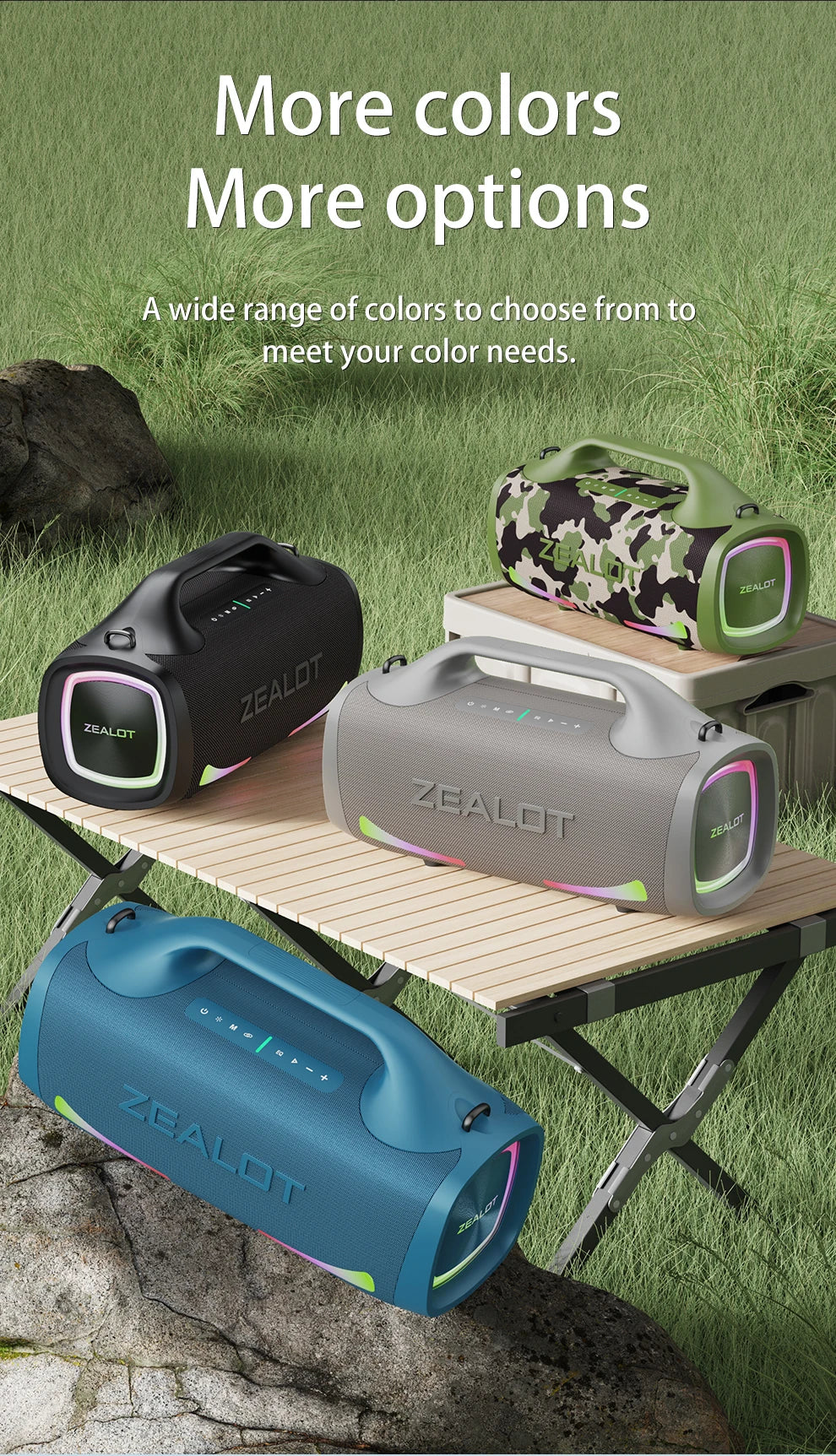 Zealot S79 100W Wireless speaker - ElectronAge