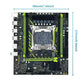 SOYO X99 Motherboard Set With LGA2011-3 Xeon E5 2630 V4 CPU DDR4 8GB (1*8GB)  2133MHz RAM NVME M.2 SATA Computer Accessories