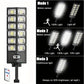 504LED uitra-Bright Solar Street lght Wide Angle Motion Sensor, RemoteControl,Energy-Efflcient, Waterproof 4300mah