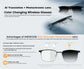 Smart glasses, app translation, color-changing lenses, high-definition voice calls, Hi-Fi music quality, open-ear audio glasses.