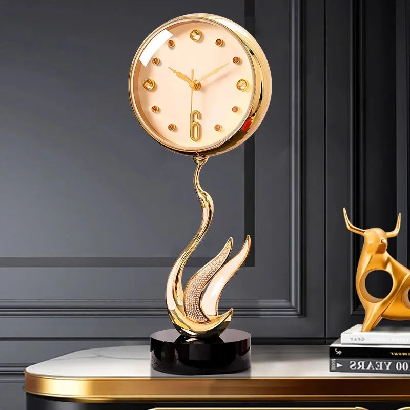 European Style Restaurant Desktop Desk Clock - ElectronAge