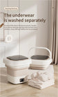 9L Foldable Washing Machine With LCD Display Spin Dryer Automatic Mini Underwear Sock Centrifuge Portable Mini Washing Machine