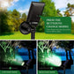 2PC Solar landscape spotlight Solar garden spotlight For Outside intelligent light control lP44 Waterproof solarpanels