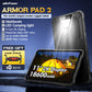 Ulefone Armor Pad 2 Rugged Tablet , 11" 2K , 18600 mAh ,IP68/IP69K Android 13 NFC GPS 4G Tablet Up to 16GB RAM 256GB ROM