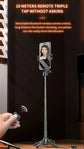 Upgraded Design Selfie Stick Mini Bluetooth Portable Telescopic Multifunctional Handheld Tripod Phone Selfie Stick