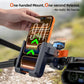 Anti-Vibration Motorcycle Phone Mount Camera Friendly Anti-Shake Bicycle Handlebar Holder with Secure Lock Universal E-Bike Scoo