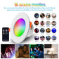 APWIKOGER 1-16PCS 10W Smart LED Downlight Bluetooth Ceiling Lamp