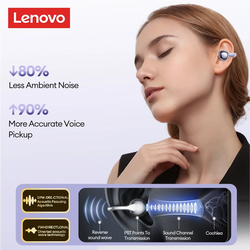 Lenovo LE302 Wireless Bluetooth 6.0 Headset - ElectronAge