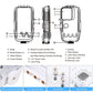 PULUZ 40m/130ft Waterproof Diving Case for iPhone 16 15 14 13 12 11 Pro Max Plus Photo Video Taking Underwater Housing Cover