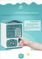 Banknote fingerprint deposit box Electronic ATM Coin deposit box Cash safe Large space bank Children&