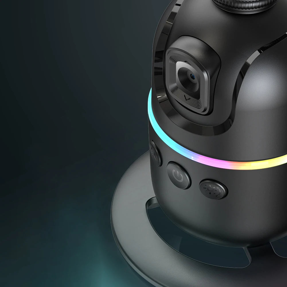 ALLOYSEED Auto Face Tracking Tripod 360° Rotation Auto Tracking Phone Holder - ElectronAge