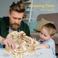 3D Wooden Puzzle DIY Marble Run Building Model Kit STEM Educational Construction Toys for Kids Adults Teens Boys Girls Gifts