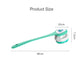 5 in 1 Electric Shower Cleaning Brush Set Rechargeable Long Handle Silicone Back Rubbing Brush for Bath Body Cleaning & Massage